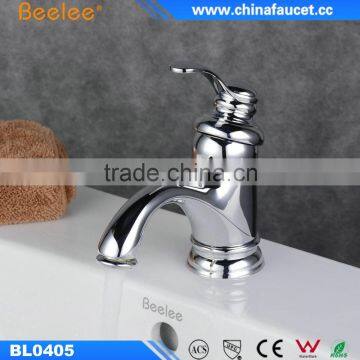 Bathroom Water Basin Faucet Chrome Brass Tap Deck Top Mixer photo-5