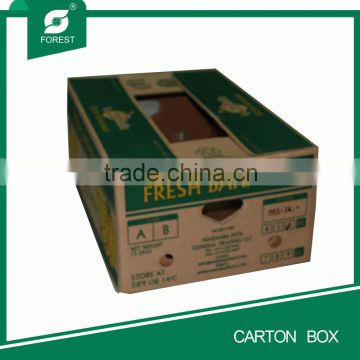 CHINA FACTORY PRINTED LOGO CHEAP BANANA CARTON BOX