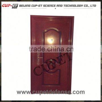 Kevlar Aramid or pe Fibre Iron Bullet Proof Steel Door photo-3