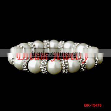 Elegant charming imitation pearl bracelets