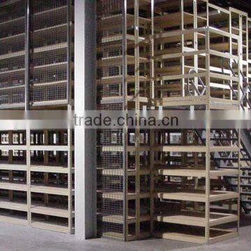 Raised Storage Area Shelving Mezzanine