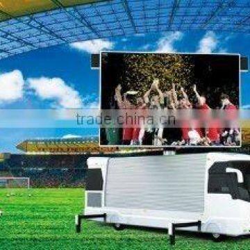 New Product YES-TB16 Outdoor Mobile LED Display Advertising Vehicle