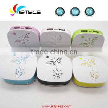 newest Power bank Custom Logo 5200mah power bank, china factory wholesale power bank