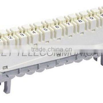 High accuracy 10 pair profile high band disconnection module