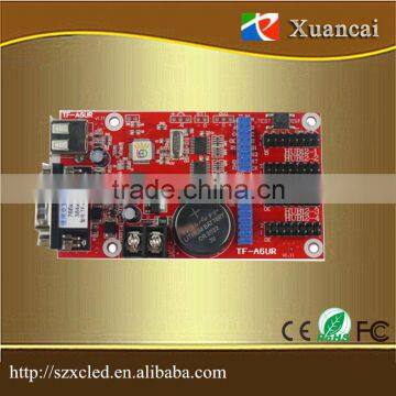 Hot sale Multi-area U-disk LED TF-A6UR display asynchronous control card