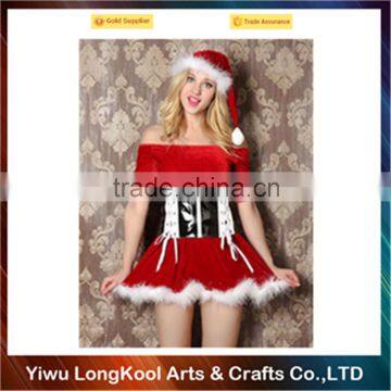 2016 Hot selling cheap women dance costume christmas funny sexy costume