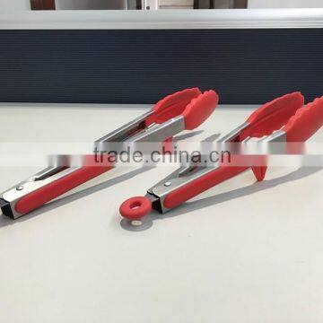 restaurant bread tong , silicone material food tong