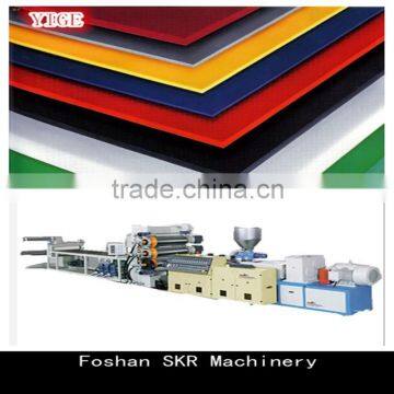 SKR machinery PMMA sheet production line