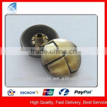 YX1224 Fashion Quality Metal Designer Buttons