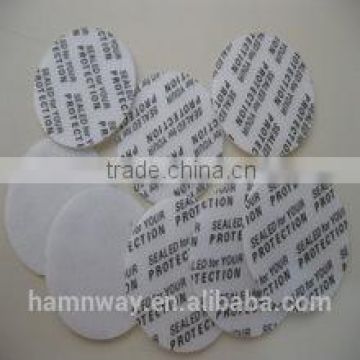 plastic bottle pre-cut cosmetic jar self adhesive foam seal