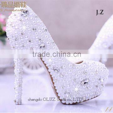 OOW16 women fancy comfort luxury high heel diamond shoes                        
                                                Quality Choice