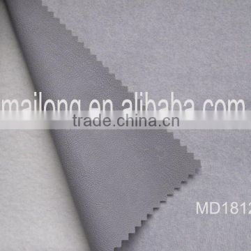 Oily brown semi PU leather for chair