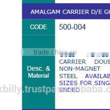 Amalgam Carriers, Dental instruments , surgical instruments , medical instruments