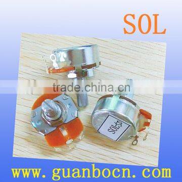 SOL-wirewound dump load resistancem-24mm Potentiometers Rotary Potentiometers resistor wirewound potentiometer