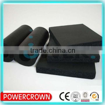 hot sale black sponge rubber insulation made in china