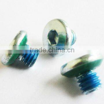 Hex socket head Locking patch machine screw