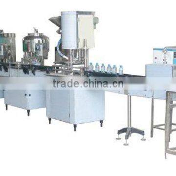 small bottle water washing filling capping and labeling machine