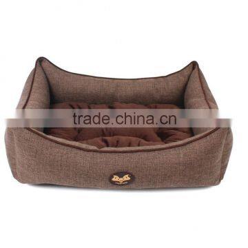 linen pet dog bed curshion blaket cat house