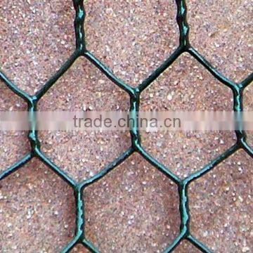 green/ black pvc coated lowest price chicken wire mesh