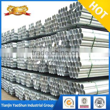 Galvanized welded pipes tent pipes