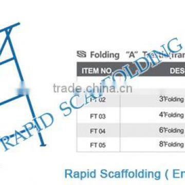 Folding "A" Trsetle Frame Scaffolding photo-2