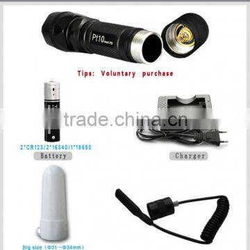RECHARGEABLE LED FLASHLIGHT 3W Led Torch PT10