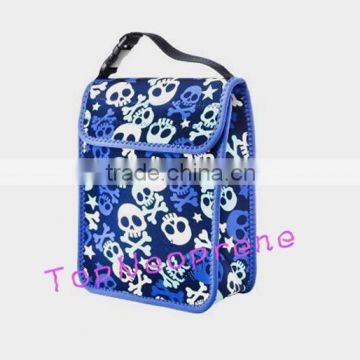 OEM custom insulated cooler bag fabric for take away/promotional red breast milk cooler bag