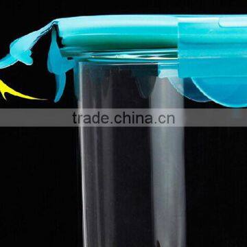 Kitchen Borosilicate Food Preservative Glass StorageJars With Plastic Lids photo-2