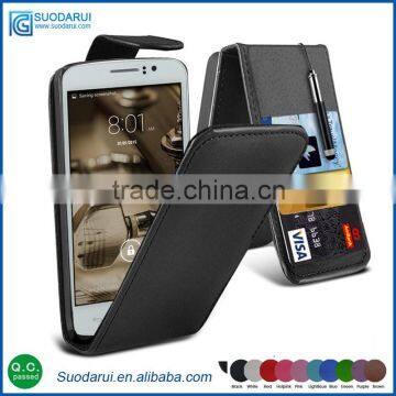 flip leather cases for Vodafone Smart mini 7 cover