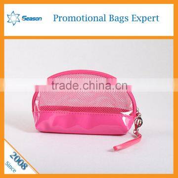 Cheap transparent travel wash PVC cosmetic bag for promotion                        
                                                                                Supplier's Choice