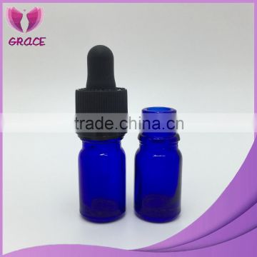 5 ml blue GLASS bottle with dropper world best selling products/eliquid bottle