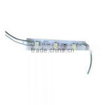 SMD 5050 Waterproof LED Module (3 LEDs, White Light, 0.72W, L78 x W15mm)