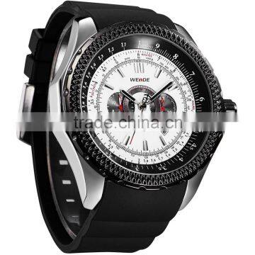 2015 WEIDE Japan Quartz Luxury Military Analog 12 Month Guarantee Complete Calendar Watch photo-4