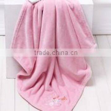 Top-rated Pink Baby Bamboo Blanket