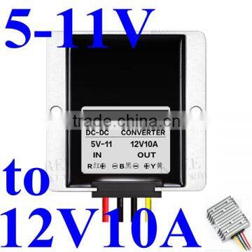 Waterproof DC Converter Regulator 5V 6V 9V 8.4v step up to 12v 10A 120W Power Supply Module