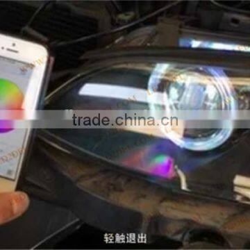 Phone Control Wifi Rgb for Bmw E39 Led Headlight 20w Wifi Control Rgb Angel Eyes for Bmw E60 Color Changing Angel Eyes Halo Ring photo-4