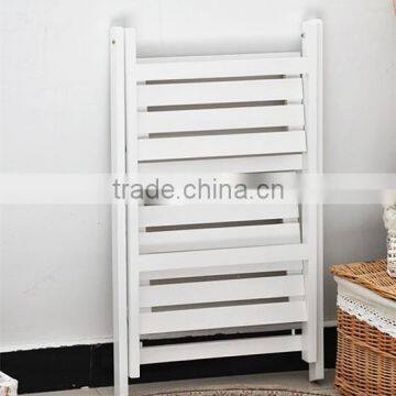 Home Life Zakka Folding Solid Wood 2-tier Flower Pot ,sundries Display Shelf photo-3