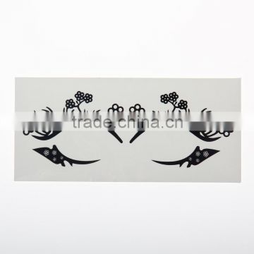 New Europe style face decorated eye tattoos Wholesale eyeliner Sticker