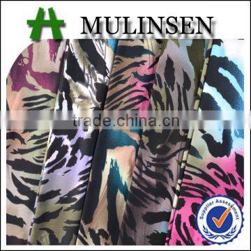 Shaoxing Textile Knitted Printed FDY Polyester Elastane Fabric photo-4