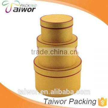 Christmas cylinder paper gifts box round packaging box, OEM/ODM