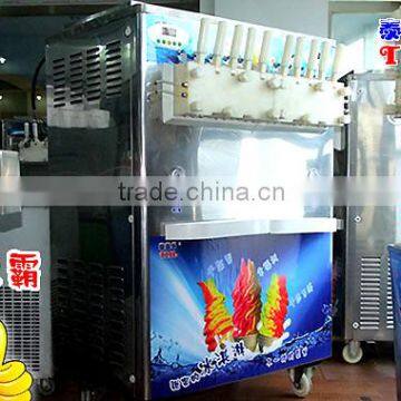 more faster refrigeration speed Ten Color Rainbow Ice Cream Machine Series