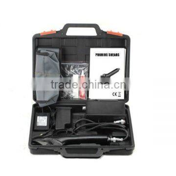 Large capacity 24V/200w electric pruning scissors