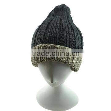 Free Sample Offer Beanie Two Color Knitting Pattern Hat Beanie photo-3