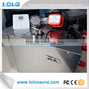 Stainless steel steam machine sauna, wet steam sauna spa