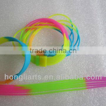 Embossed Silicon Wristbands