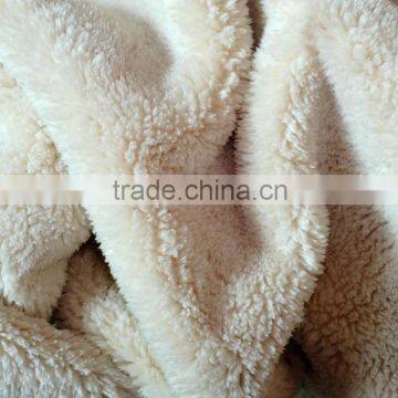 deep pile fleece fabric for leisure jacket