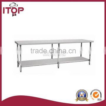 WT-W22 long Worktable With Under Shelf