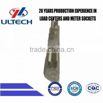 High qualtity 100A brass basbar brass terminal Single Phase Meter Socket Inner Part