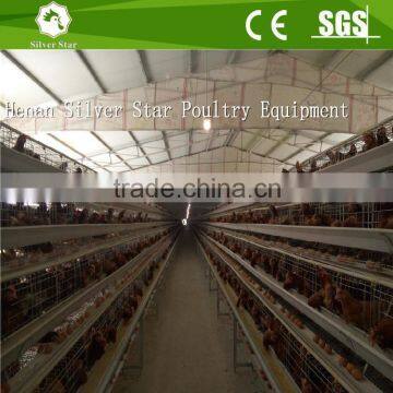 3 or 4 Tier Layer Chicken Cage Galvanized Wire Cage photo-4