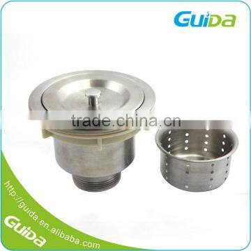 Stainless Steel Plug Sink Inserts Parts Drain Wash Basin Waste Plastic Strainer Fittings